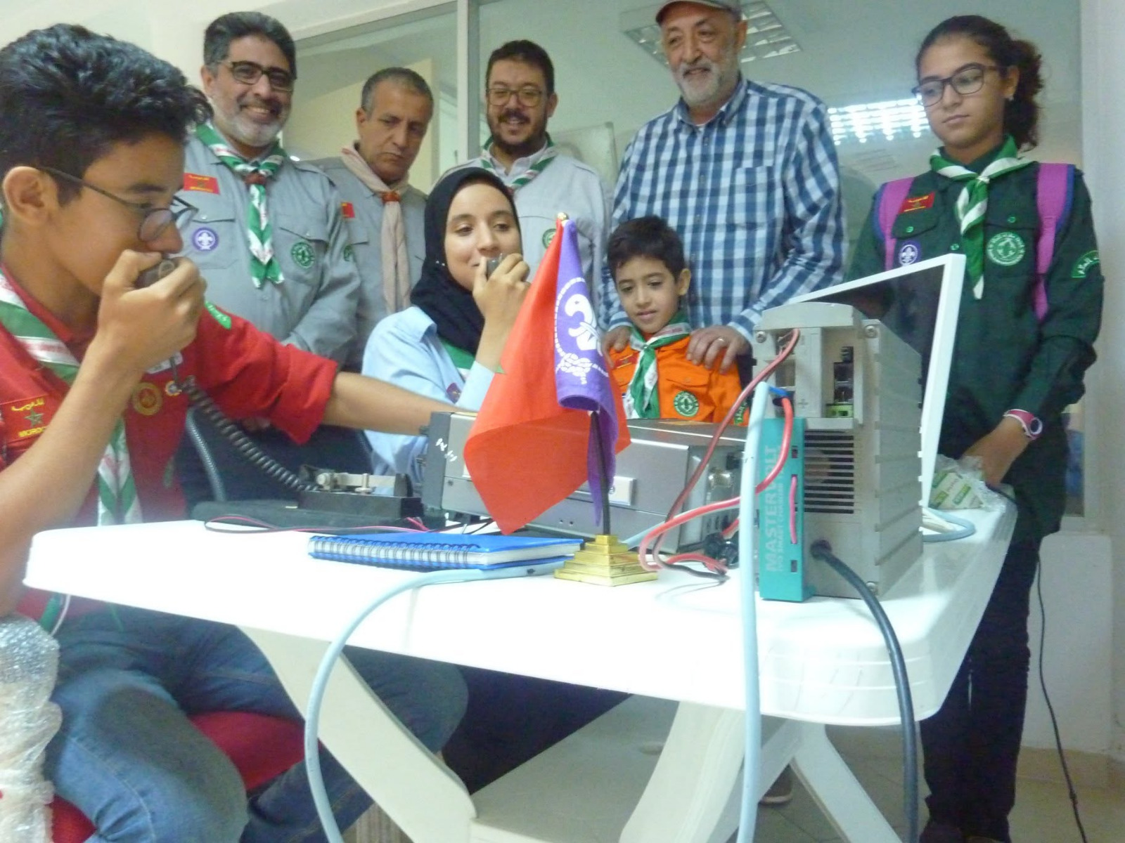 Activité avec les scouts ambassadeurs de la paix 2